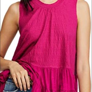 Free People Right On Time Tie-Back Tunic